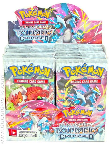 Pokemon Black and White Boundaries Crossed Trading Cards