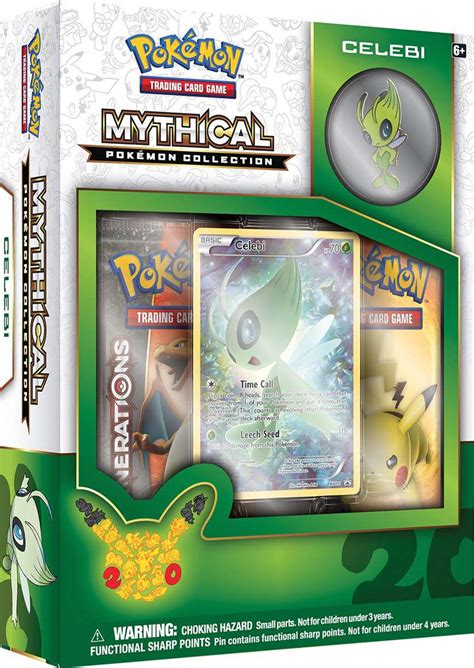 Pokemon TCG: Mythical Pokemon Collection - Celebi logo