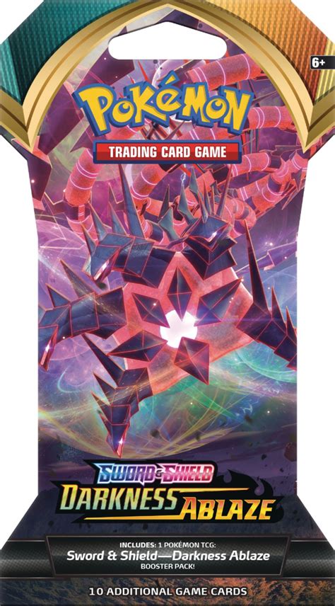 Pokemon Trading Card Game Sword & Shield Darkness Ablaze Booster Packs