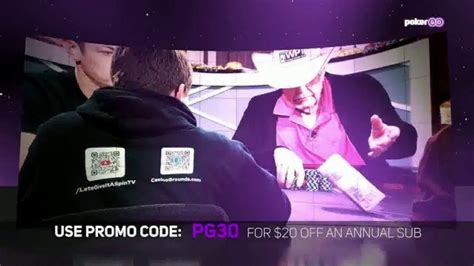 PokerGO TV Spot, 'Annual Subscription: $20 Off'