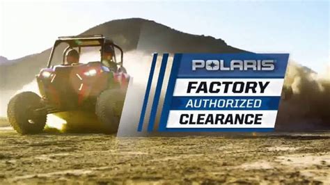 Polaris Factory Authorized Clearance TV Spot, 'The Year's Best Deals'