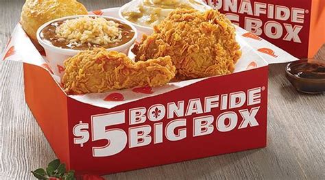 Popeyes $5 Bonafide Big Box tv commercials