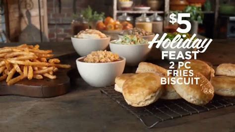 Popeyes $5 Holiday Feast TV Spot, 'Treat Yourself' featuring Dale E. Turner