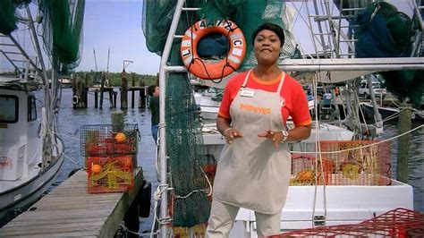 Popeyes Butterfly Shrimp TV Spot, 'Dock' featuring Deidrie Henry