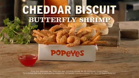 Popeyes Cheddar Biscuit Butterfly Shrimp TV Spot, 'Ride'