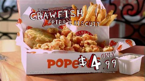 Popeyes Crawfish Festival TV commercial