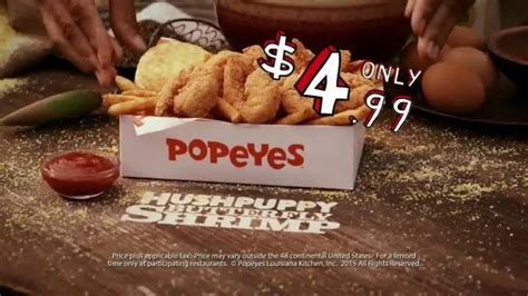 Popeyes Hushpuppy Butterfly Shrimp TV Spot, 'Seafood Joint' featuring Deidrie Henry