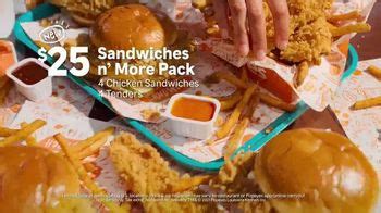 Popeyes Sandwiches n More Pack TV commercial - Shook