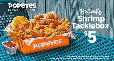 Popeyes Shrimp Tackle Box