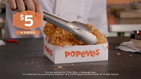 Popeyes TV commercial - Never Rush Gators and Making Chicken
