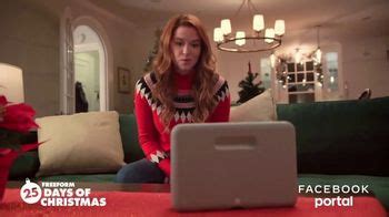 Portal from Facebook TV Spot, 'Freeform: 25 Days of Christmas' Featuring Sarah Drew