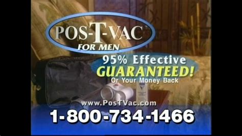 Pos-T-Vac TV Commercial For Pos-T-Vac