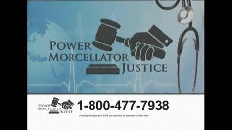 Power Morcellator Justice TV Spot, 'Compensation' created for Pharmaceutical Justice