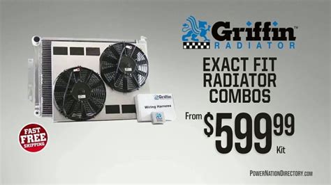 PowerNation Directory TV commercial - Orders Over $99: Radiator Combos, Tires and Engines