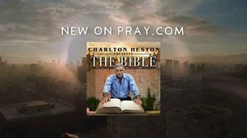 Pray, Inc. TV Spot, 'Charlton Heston Presents: The Bible'