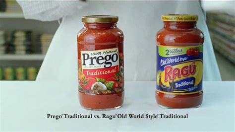 Prego TV Commercial For Prego Vs. Ragu created for Prego