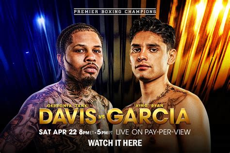 Premier Boxing Champions Pay-Per-View: Davis vs. Garcia logo