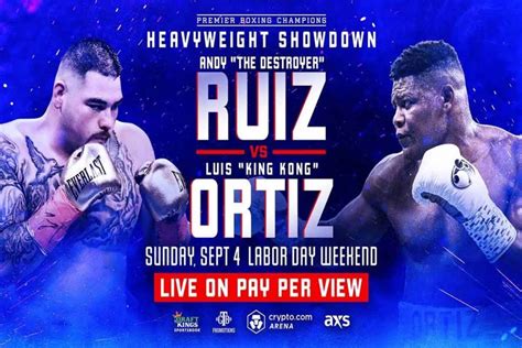 Premier Boxing Champions Pay-Per-View: Ruiz vs Ortiz tv commercials