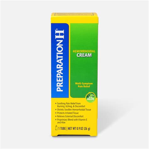 Preparation H Multi-Symptom Pain Relief Cream logo