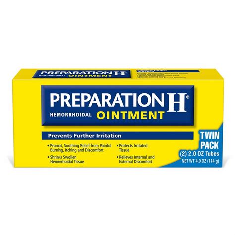 Preparation H Ointment logo