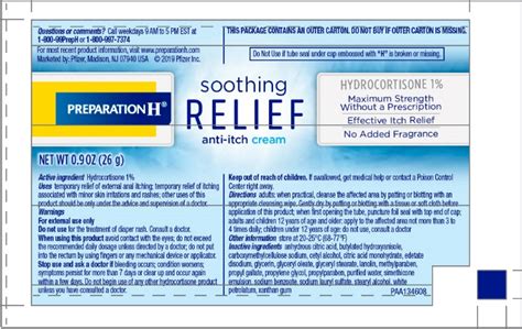 Preparation H Soothing Relief Anti-Itch Cream with Hydrocortisone tv commercials