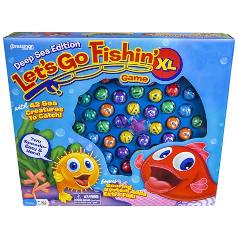 Pressman Toys Let's Go Fishin' logo