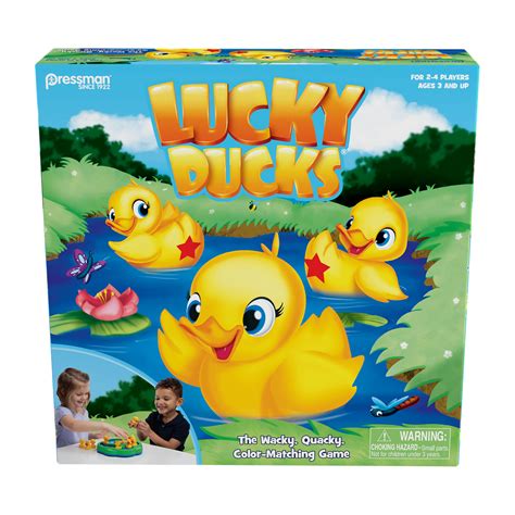 Pressman Toys Lucky Ducks tv commercials