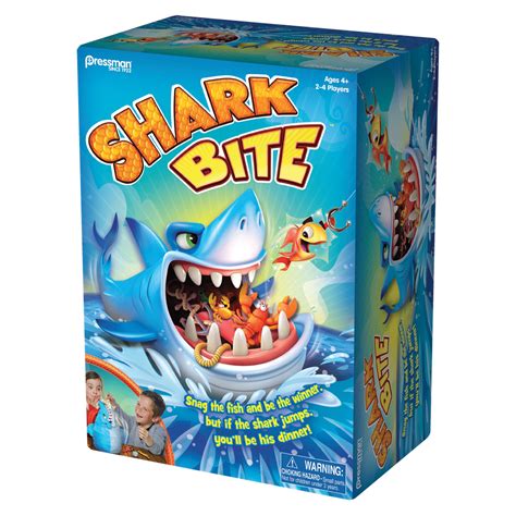 Pressman Toys Shark Bite logo