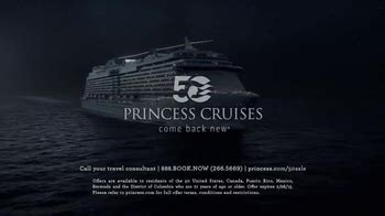 Princess Cruises 50th Anniversary Sale TV Spot, 'Join Us' featuring Elijah Alexander