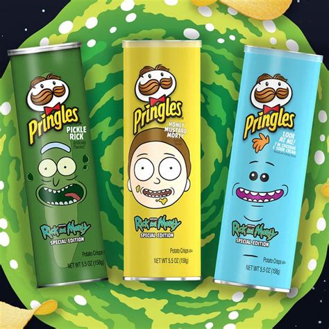 Pringles Pickle Rick tv commercials