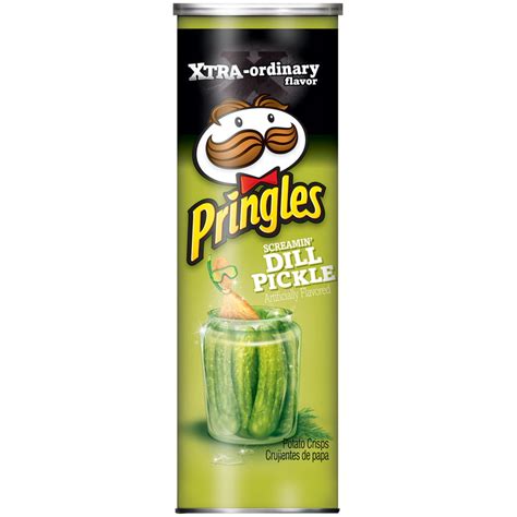 Pringles Screamin' Dill Pickle