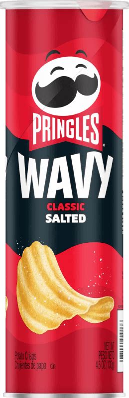 Pringles Wavy Classic Salted logo