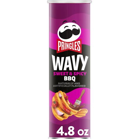 Pringles Wavy Sweet & Tangy BBQ logo