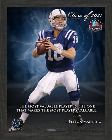 Pro Football Hall of Fame Peyton Manning Class of 2021 Colts Elected T-Shirt logo