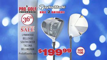 Pro Golf Discount 36th Anniversary Sale TV Spot, 'Taylor Made'