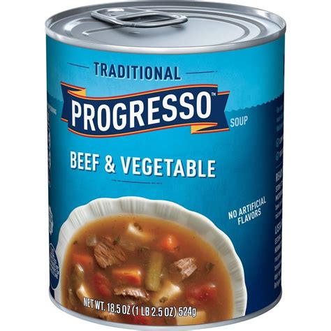 Progresso Soup Reduced Sodium Beef and Vegetable tv commercials