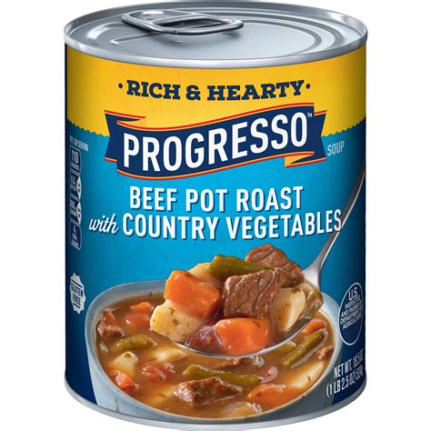 Progresso Soup Rich & Hearty Beef Pot Roast With Country Vegetables tv commercials