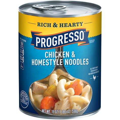 Progresso Soup Rich & Hearty Chicken & Homestyle Noodles