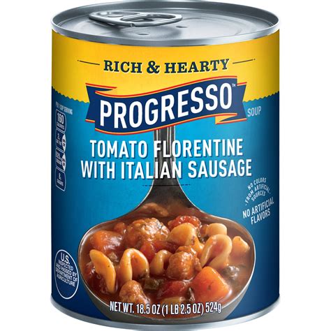 Progresso Soup Rich & Hearty Tomato Florentine logo
