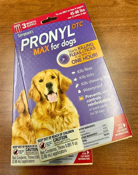 Pronyl OTC Max For Dogs logo