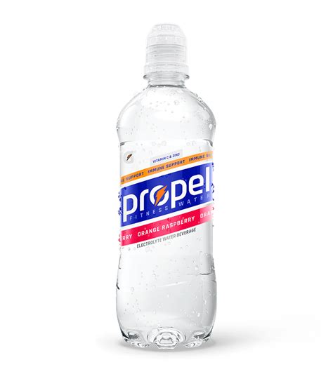 Propel Water Immune Support Orange Raspberry logo
