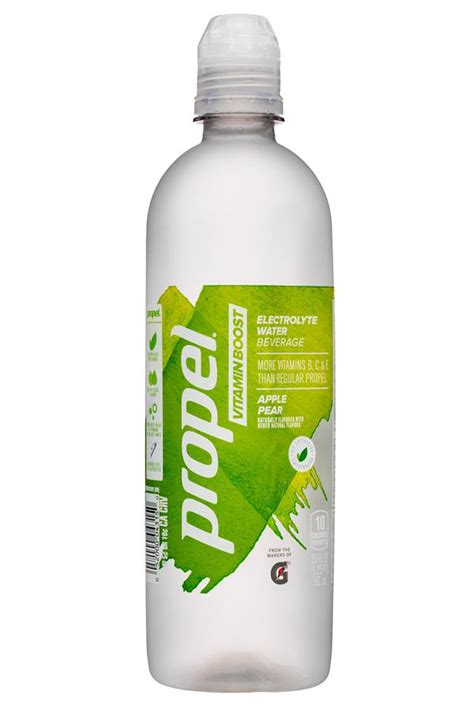 Propel Water Vitamin Boost Apple Pear logo