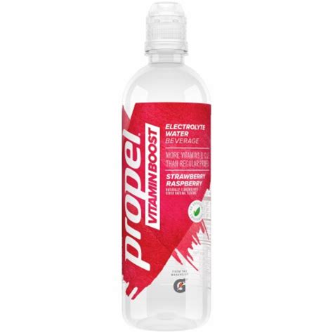Propel Water Vitamin Boost Strawberry Raspberry logo