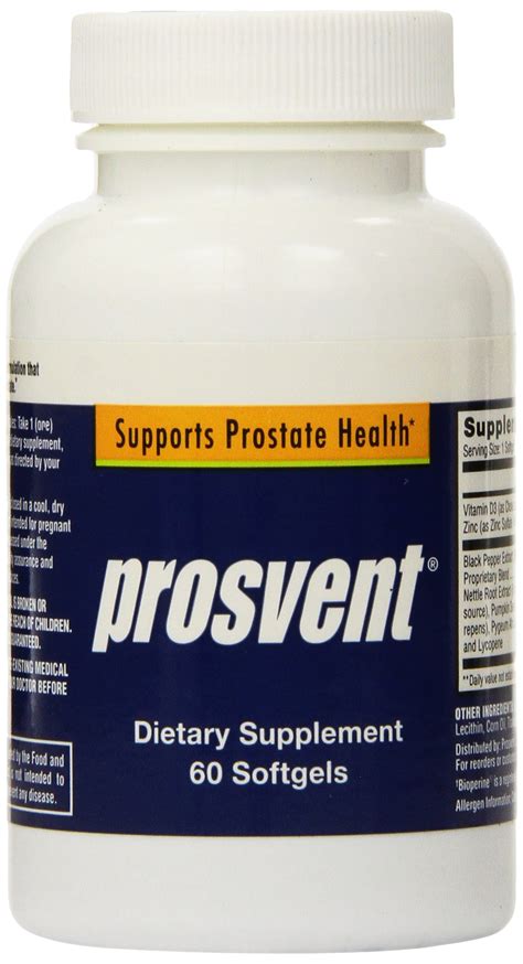 ProsVent Prostate Heath Formula logo