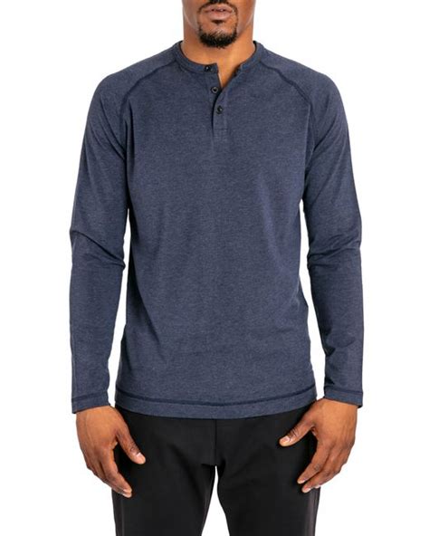 Public Rec Go-To Long Sleeve Henley logo