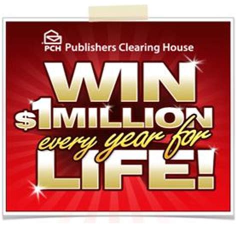 Publishers Clearing House $1 Million Dollars for Life logo
