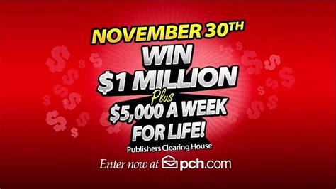 Publishers Clearing House TV Commercial '$5,000 Every Week' created for Publishers Clearing House