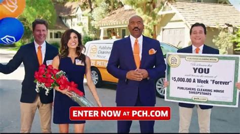 Publishers Clearing House TV commercial - $5000 a Week