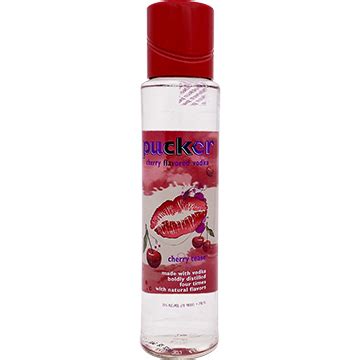 Pucker Vodka Cherry Tease logo