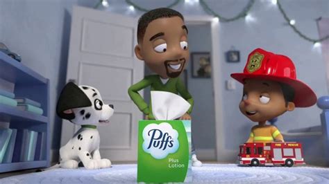 Puffs Plus Lotion TV Spot, 'Firefighter: Soothing Relief' created for Puffs